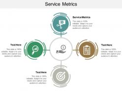 Service metrics ppt powerpoint presentation gallery visuals cpb