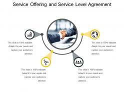 Service Offering And Service Level Agreement Presentation Deck