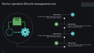 Service Operation Lifecycle Management Icon
