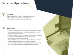 Service operation ppt powerpoint presentation summary guide