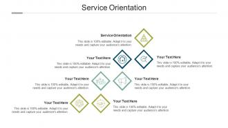 Service orientation ppt powerpoint presentation visual aids icon cpb