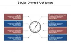 Service oriented architecture ppt powerpoint presentation portfolio images cpb