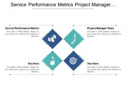 Service performance metrics project manager tasks leadership development cpb