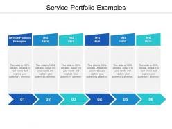 Service portfolio examples ppt powerpoint presentation pictures examples cpb