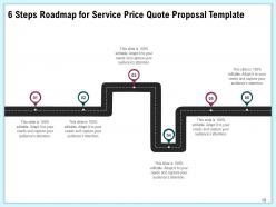Service price quote proposal template powerpoint presentation slides