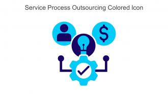 Service Process Outsourcing Colored Icon In Powerpoint Pptx Png And Editable Eps Format