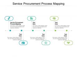 Service procurement process mapping ppt powerpoint presentation model layouts cpb