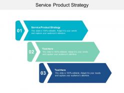 Service product strategy ppt powerpoint presentation gallery slide cpb