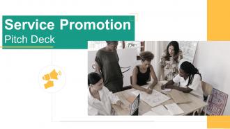 Service promotion pitch deck ppt template