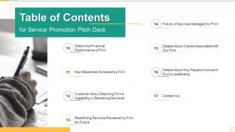 Service promotion pitch deck ppt template