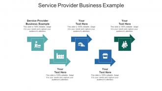 Service provider business example ppt powerpoint presentation infographic template ideas cpb