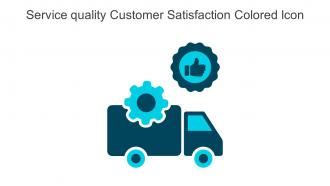 Service Quality Customer Satisfaction Colored Icon In Powerpoint Pptx Png And Editable Eps Format