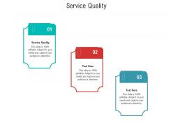 Service quality ppt powerpoint presentation portfolio format cpb