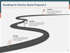 Service quote proposal powerpoint presentation slides