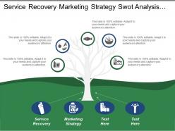 Service recovery marketing strategy swot analysis segmentation target market