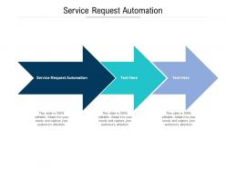 Service request automation ppt powerpoint template diagrams cpb