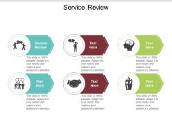 Service review ppt powerpoint presentation gallery example introduction cpb