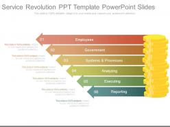 Service revolution ppt template powerpoint slides
