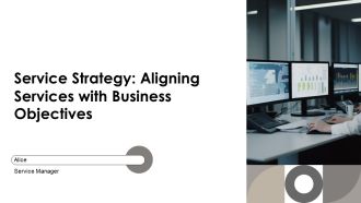 Service Strategy Aligning Services With Business Objectives PPT Outline AT