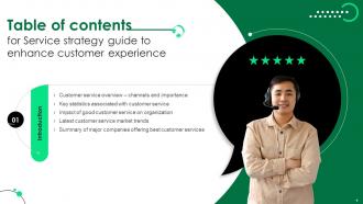 Service Strategy Guide To Enhance Customer Experience Strategy CD Template Images