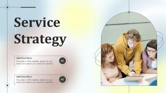 Service Strategy Ppt Powerpoint Presentation Slides Portfolio