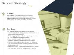 Service strategy ppt powerpoint presentation slides slideshow
