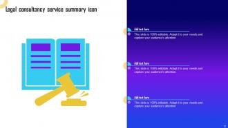 Service Summary Powerpoint PPT Template Bundles Multipurpose Researched