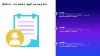 Service Summary Powerpoint PPT Template Bundles Attractive Researched