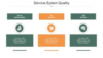 Service System Quality In Powerpoint And Google Slides Cpb