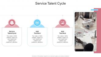 Service Talent Cycle In Powerpoint And Google Slides Cpb