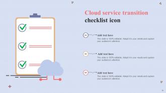Service Transition Checklist Powerpoint Ppt Template Bundles Template