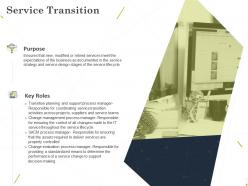 Service transition ppt powerpoint presentation infographic template templates