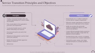 Service Transition Principles And Objectives It Infrastructure Library Ppt Download