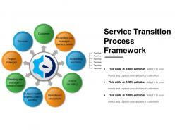 Service transition process framework