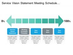 Service vision statement meeting schedule template business plan cpb
