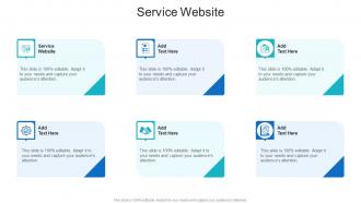 Service Website In Powerpoint And Google Slides Cpb