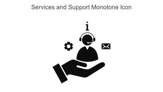Services And Support Monotone Icon In Powerpoint Pptx Png And Editable Eps Format