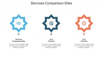Services Comparison Sites Ppt Powerpoint Presentation Professional Designs Cpb