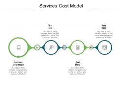 Services cost model ppt powerpoint presentation infographics example cpb