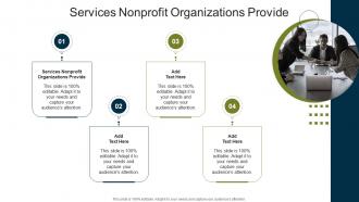 Services Nonprofit Organizations Provide In Powerpoint And Google Slides Cpb