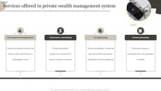 Services Offered In Private Wealth Management System