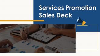 Services promotion sales deck ppt template