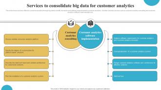 Services To Consolidate Big Data For Customer Analytics