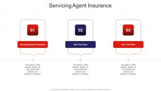 Servicing Agent Insurance In Powerpoint And Google Slides Cpb