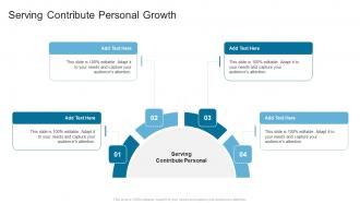 Serving Contribute Personal Growth In Powerpoint And Google Slides Cpb