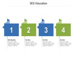 Ses education ppt powerpoint presentation outline information cpb