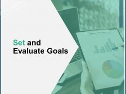 Set and evaluate goals a165 ppt powerpoint presentation outline