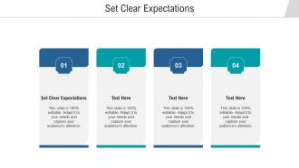 Set clear expectations ppt powerpoint presentation outline backgrounds cpb