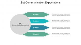 Set communication expectations ppt powerpoint presentation icon show cpb