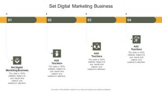 Set Digital Marketing Business In Powerpoint And Google Slides Cpb